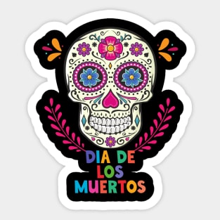 Dia De Los Muertos Sticker